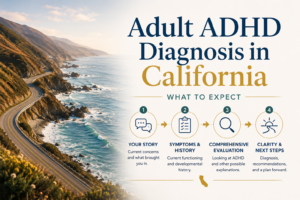 Adult ADHD diagnosis in California evaluation process and what to expect